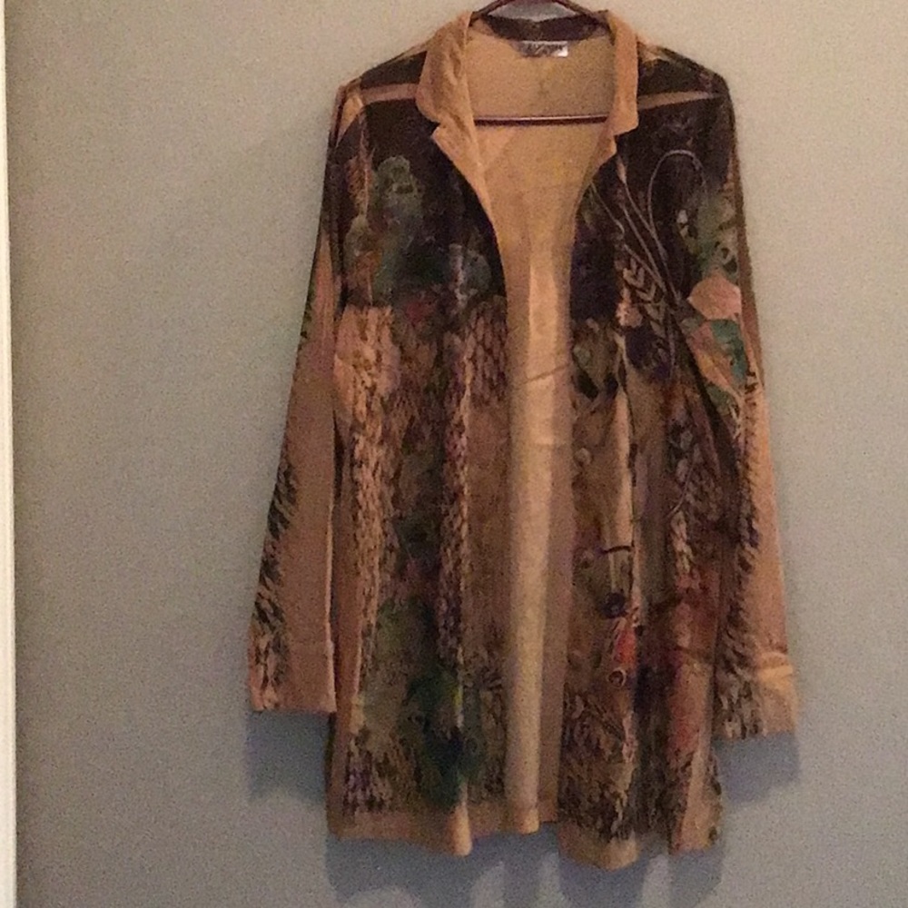 Equine print jacket